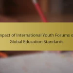 Impact of International Youth Forums on Global Education Standards