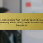 Leveraging International Youth Forums for Career Advancement: Networking Benefits, Industry Insights, and Mentorship Opportunities
