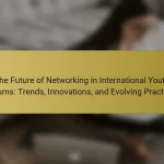 The Future of Networking in International Youth Forums: Trends, Innovations, and Evolving Practices